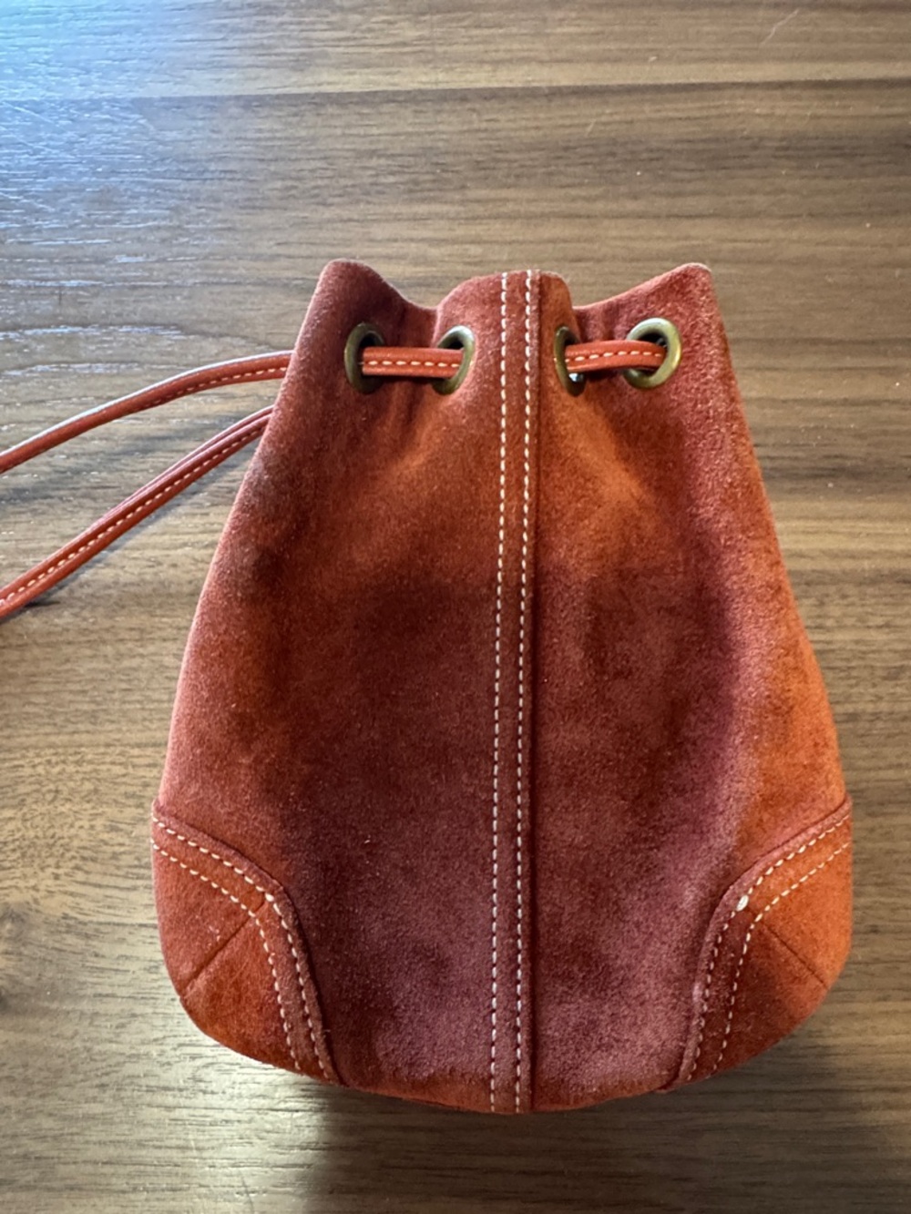 Vintage Coach suede wrislet - Picture 3 of 11